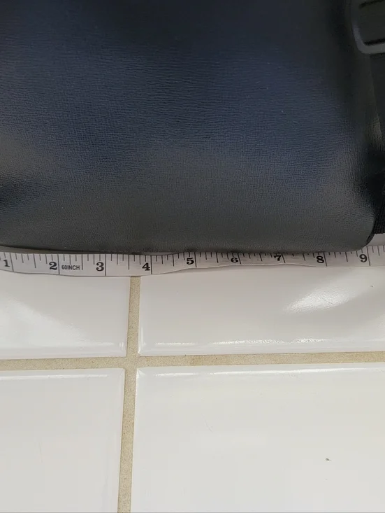 Disney Minnie Mouse Black Backpack with Red Polka Dot Pocket and Bow - Picture 10 of 12